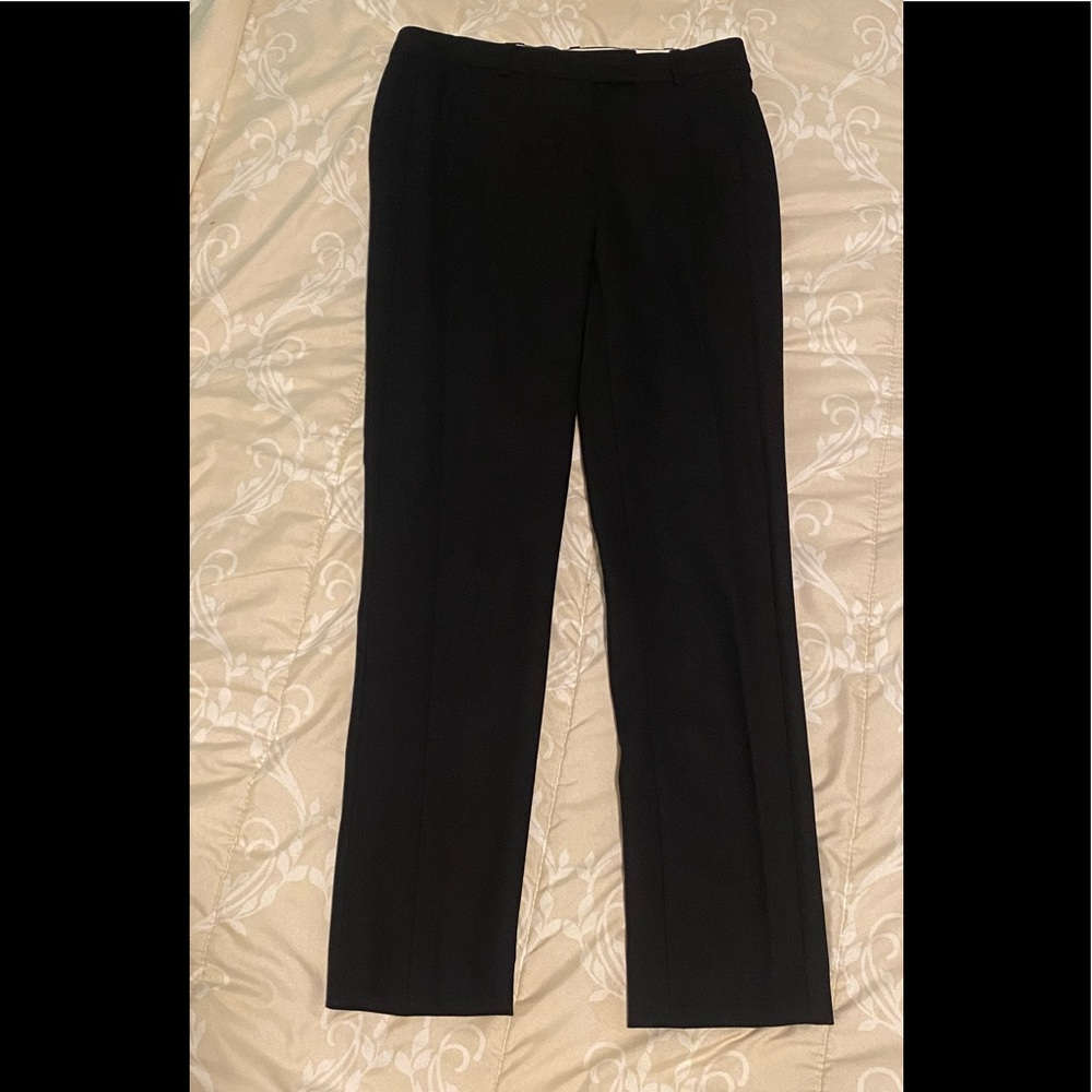 J. Crew Maddie Full Length Wool Blend Trouser Pant